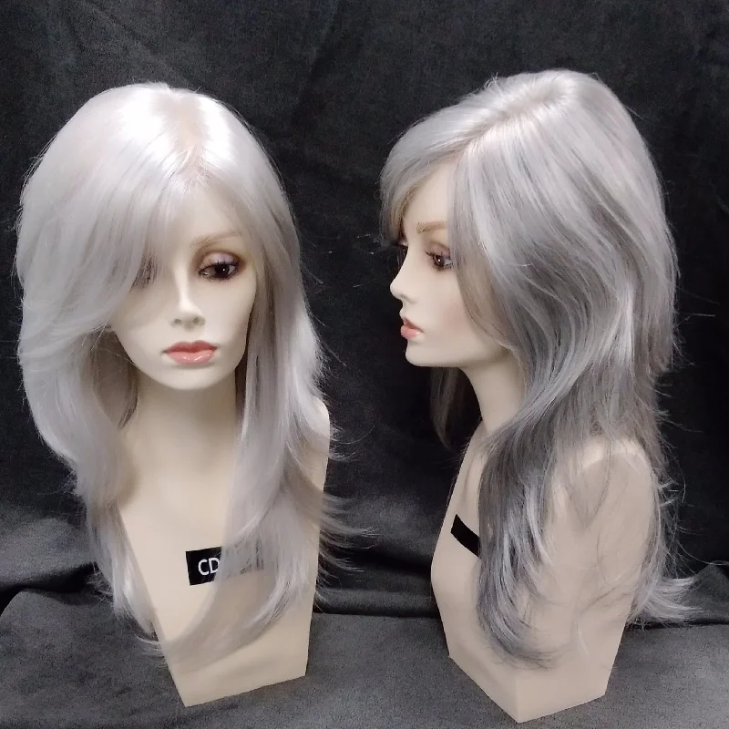 Long - length wig with a honey - blonde color for a warm and sunny appearanceDEE