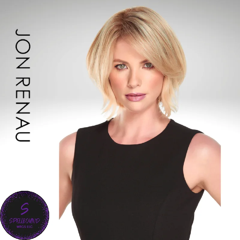 Short wig with a wavy texture for a beachy and relaxed lookeasiPart HD XL 8" - Synthetic Topper Collection by Jon Renau