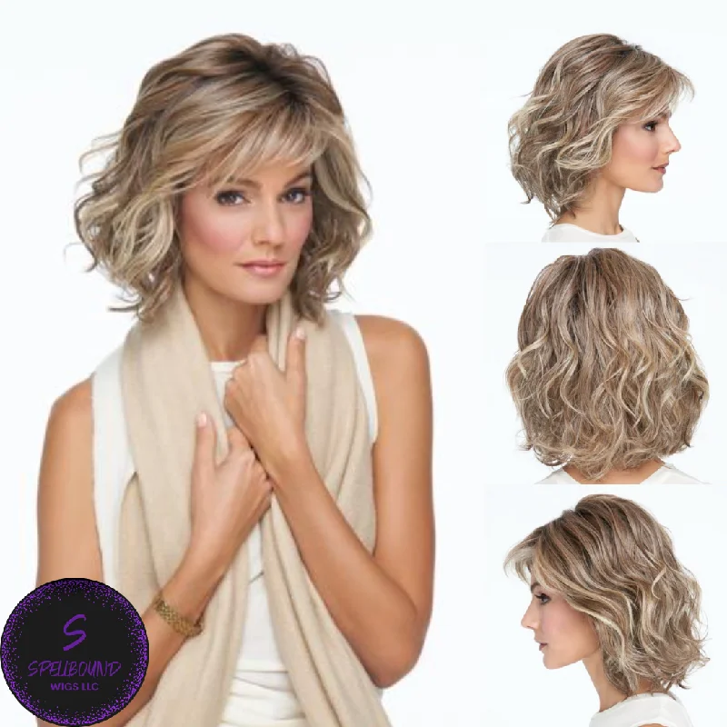 Short wig with a pre - plucked hairline for a more natural lookEditor's Pick Elite - Signature Wig Collection by Raquel Welch