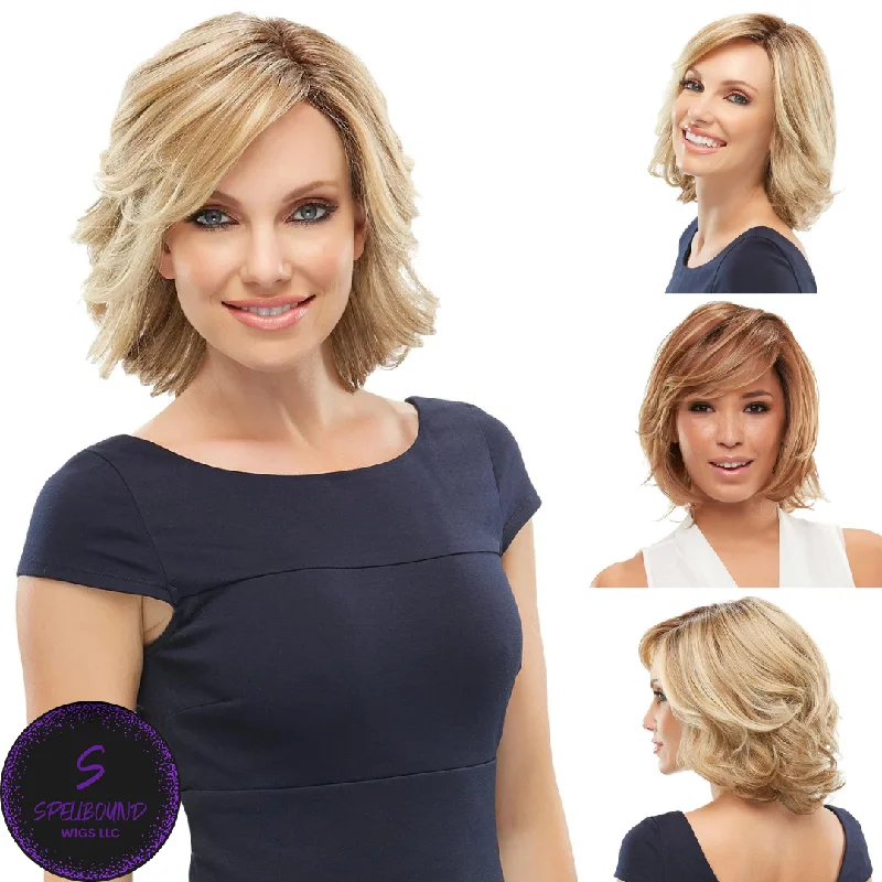 Short wig made from high - quality human hair for a luxurious feelElizabeth - HD Synthetic Wig Collection by Jon Renau