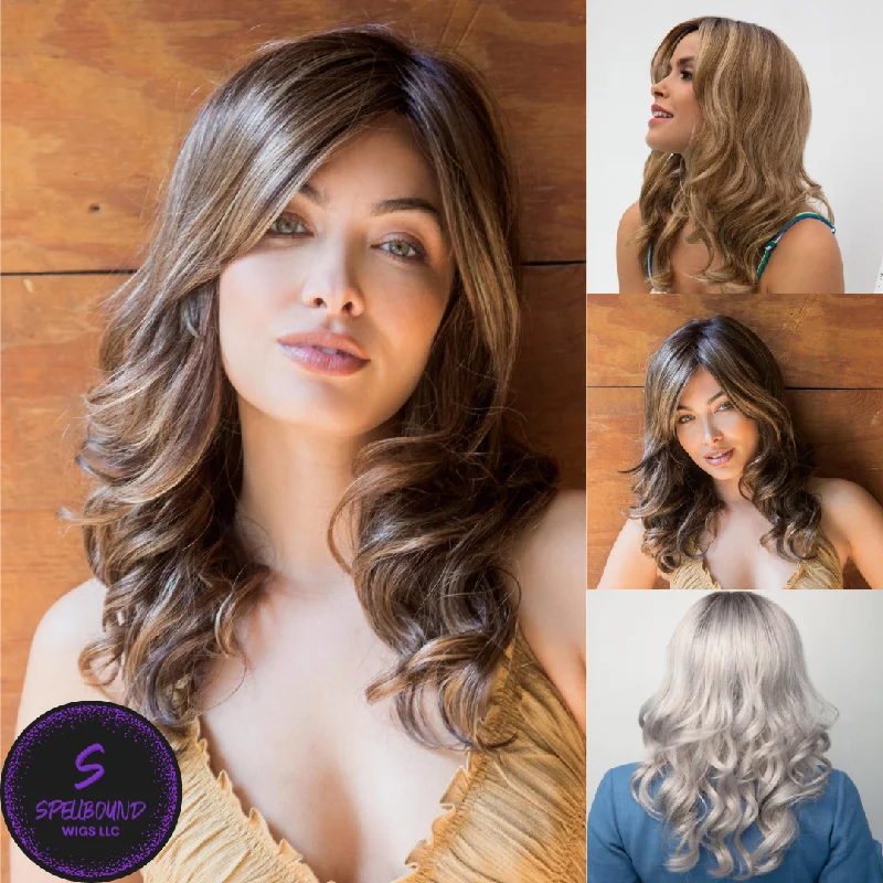 Platinum - blonde short wig for a trendy and eye - catching styleEnsley - Orchid Collection by Rene of Paris