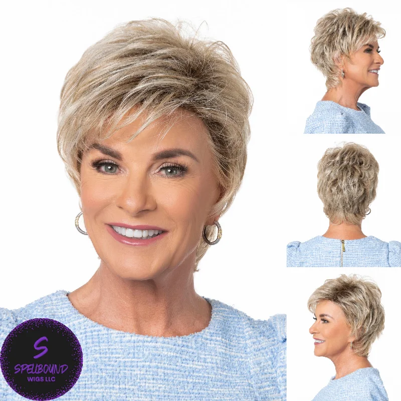 Adjustable - cap short wig for a customized and comfortable fitFantastic Wig - Shadow Shade Wigs Collection by Toni Brattin