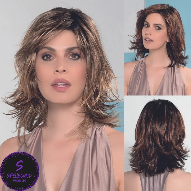 Short wig with a blunt bob cut for a modern and sleek styleFerrara - Modixx Collection by Ellen Wille