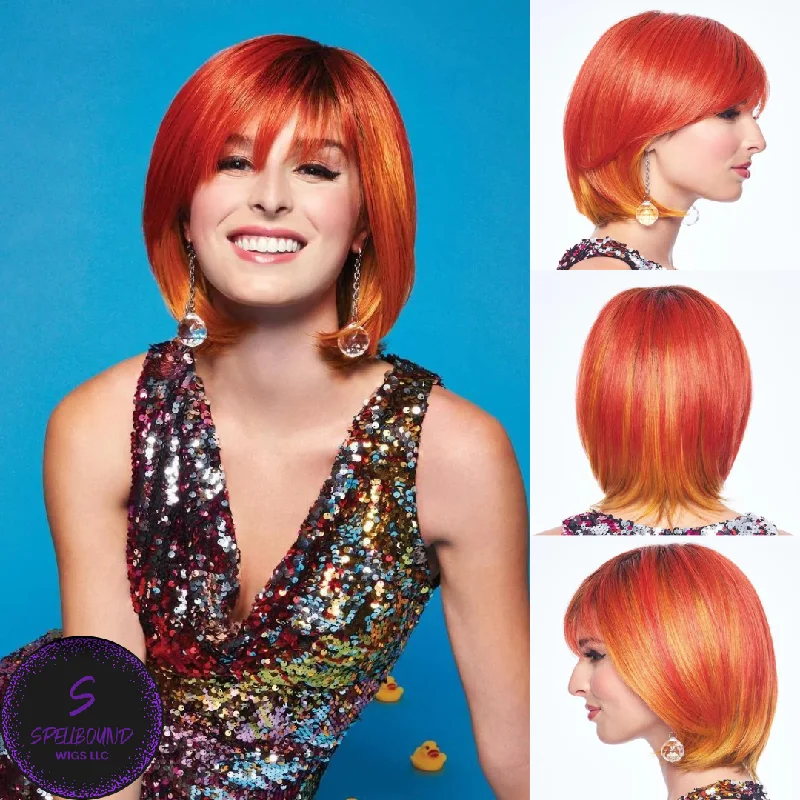 Short wig with a wavy texture for a beachy and relaxed lookFierce Fire - Fantasy Wig Collection by Hairdo