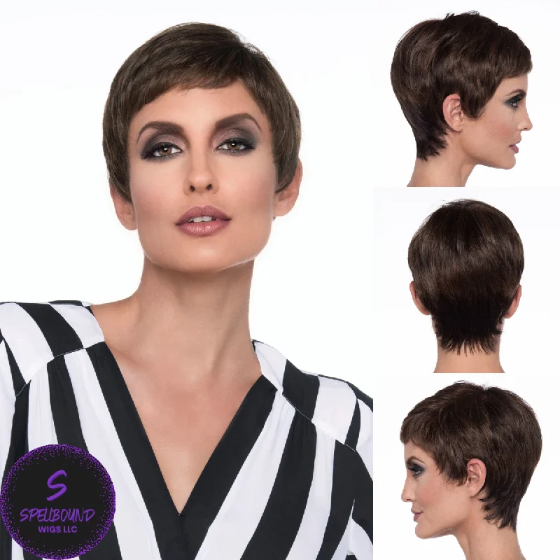 Synthetic short wig with a natural - looking shineFiona - EnvyHair Collection