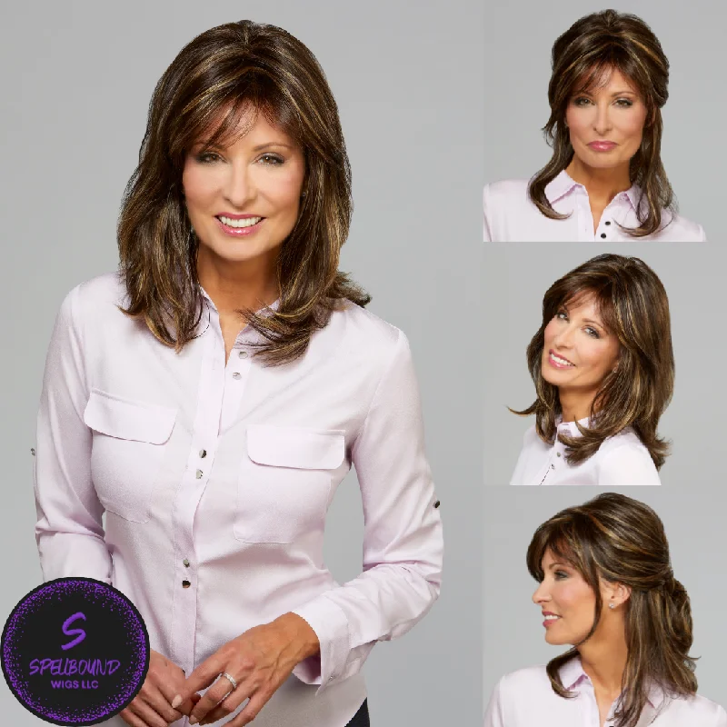 Short wig for daily office wear with a professional lookGlamour - Synthetic Wig Collection by Mane Attraction