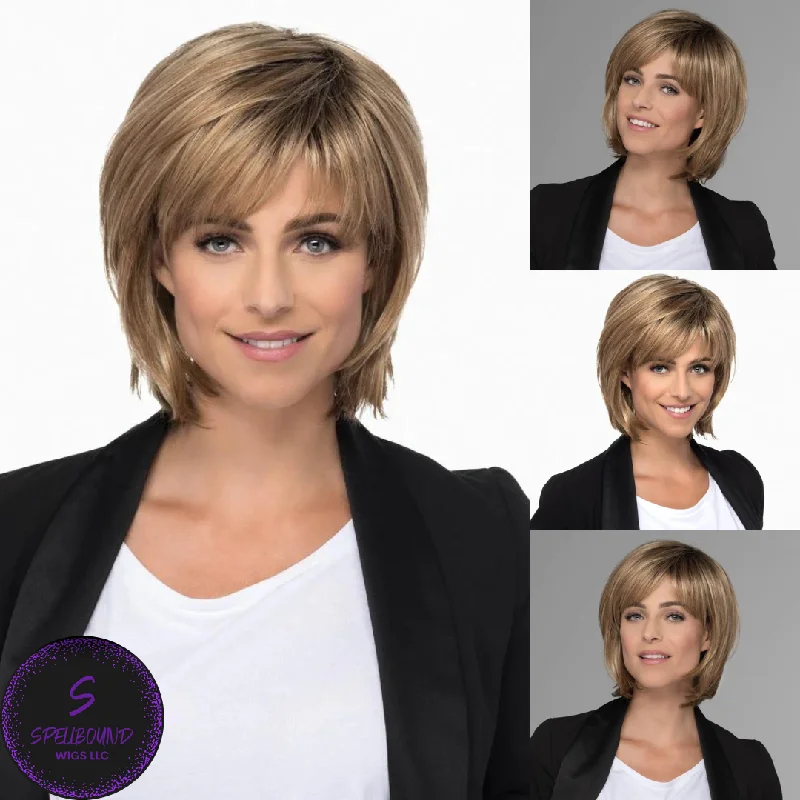 Layered short wig to add volume and dimensionHeather in RH12/26RT4 - Classique Collection by Estetica Designs ***CLEARANCE***