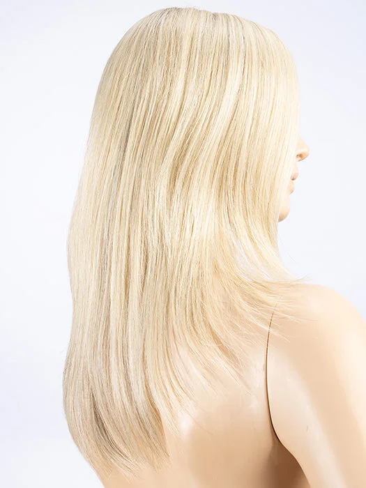 LIGHT CHAMPAGNE ROOTED | Lightest Pale Blonde and Lightest Golden Blonde with Light Neutral Blonde Blend and Shaded Roots