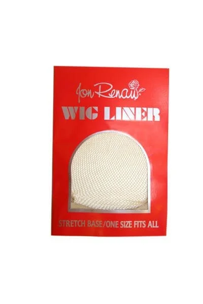 Short wig with a pre - plucked hairline for a more natural lookWig Liner, Beige/Blonde individual fish net