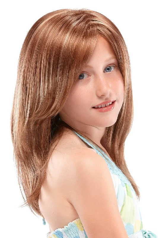 Long - length wig with a wispy fringe for a soft and feminine lookJon Renau Wigs - Ashley - Petite (#5875)