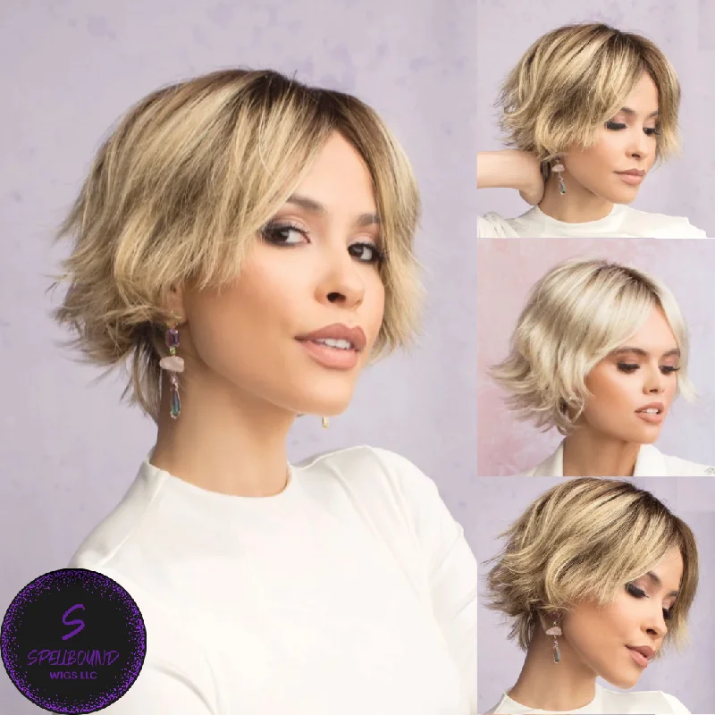 Lace - front short wig for a seamless and realistic hairlineJoslin - Alexander Couture Collection by Rene of Paris