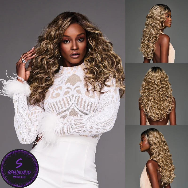 Synthetic short wig with a natural - looking shineLaila - Kim Kimble Hair Collection