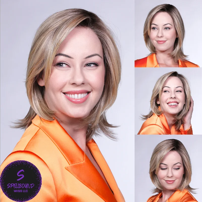 Platinum - blonde short wig for a trendy and eye - catching styleMallorca - City Collection by BelleTress