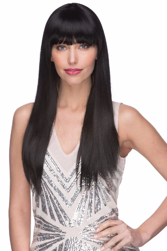 Adjustable - cap long - length wig for a comfortable fitOasis <br>Synthetic Wig