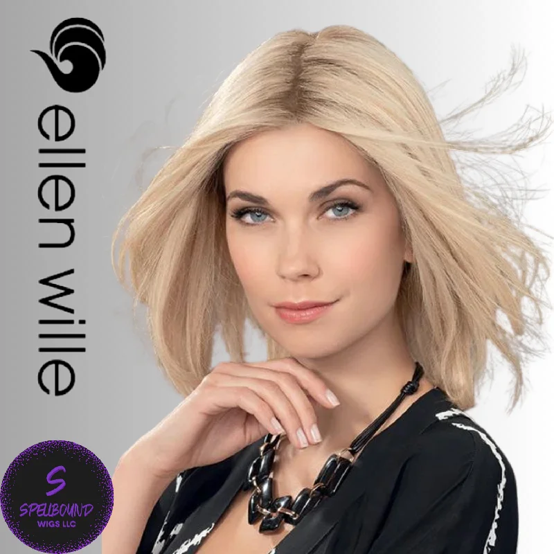 Short wig with auburn highlights for a warm and rich colorMatrix Remy Human Hair  - Top Power Collection by Ellen Wille