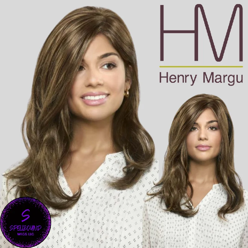 Monofilament - cap short wig for a breathable and natural - looking scalpMatrix Topper - Hair Accents, Toppers, and Hairpieces Collection by Henry Margu