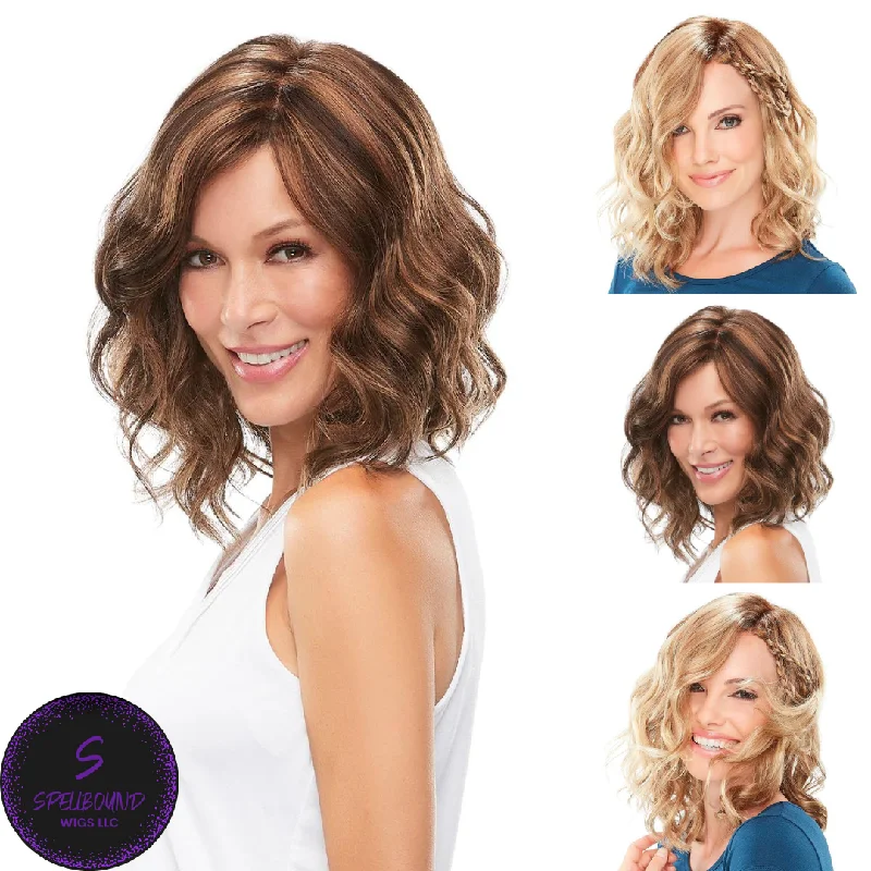 Petite short wig designed for a more delicate frameMila in Shaded Pralines 'n Cream 14/26S10 - SmartLace Collection by Jon Renau ***CLEARANCE***