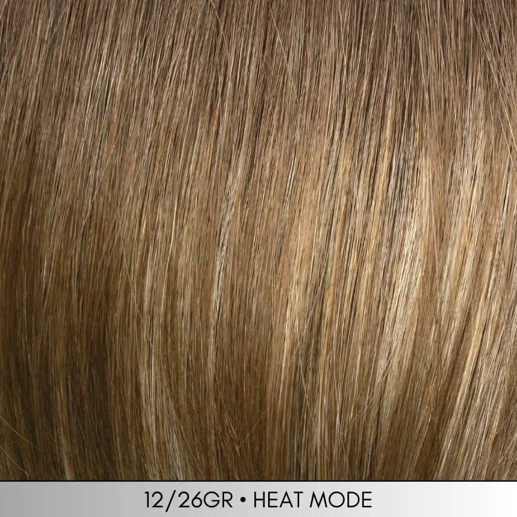 12/26GR - Light golden brown with light blonde + gold blonde highlights + medium brown roots