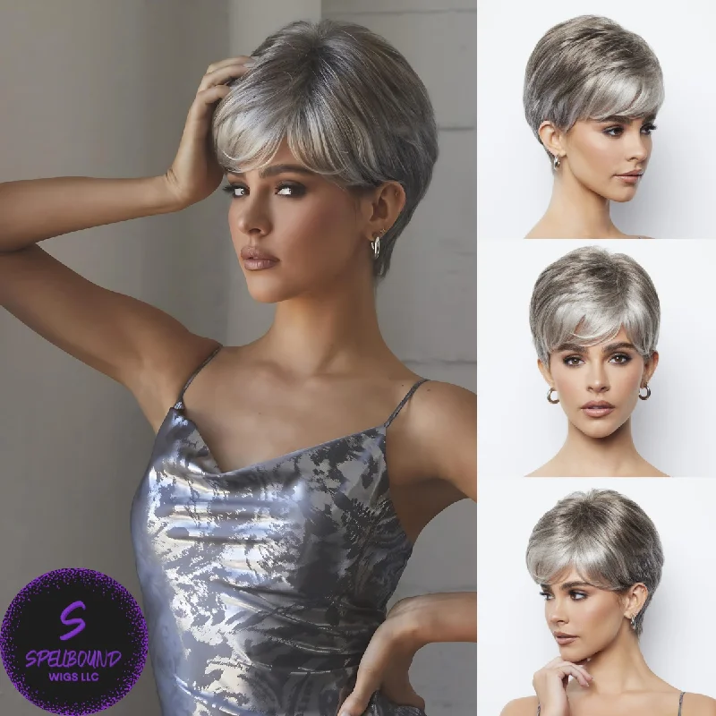 Short wig made from high - quality human hair for a luxurious feelNew Addition - Hi Fashion Hair Enhancement Collection by Rene of Paris