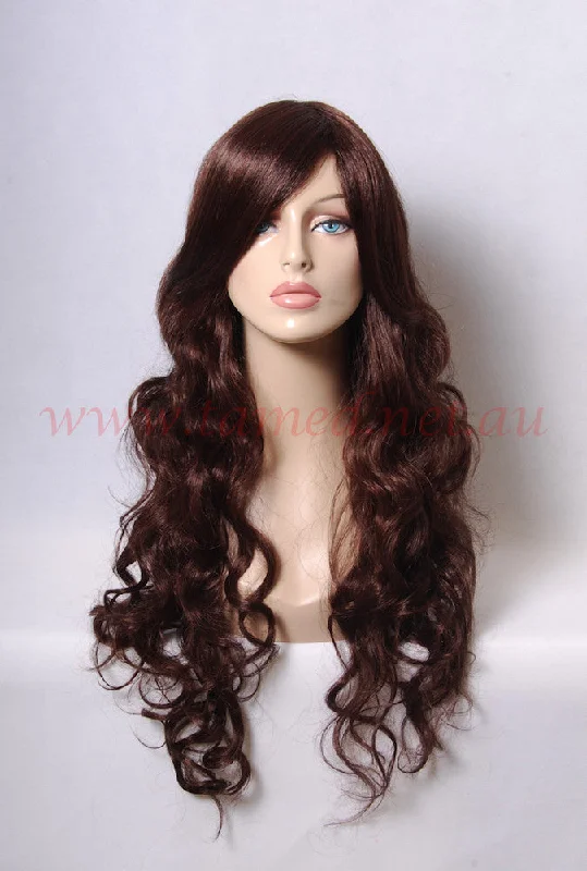 Long - length wig with a silk - base cap for a comfortable and smooth feelPENNY