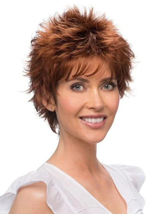 Petite short wig designed for a more delicate frameRosa by Estetica | Short Synthetic Wig | CLOSEOUT