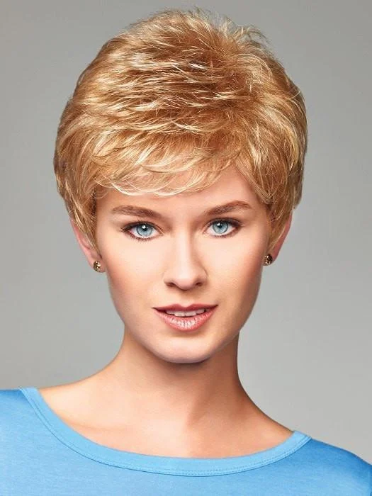 Lace - front short wig for a seamless and realistic hairlineRuby by Henry Margu | CLOSEOUT