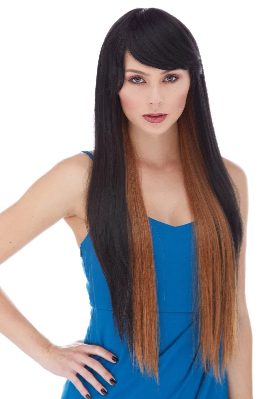 Long - length wig with a pre - plucked hairline for a more natural lookNashville <br>Synthetic Wig