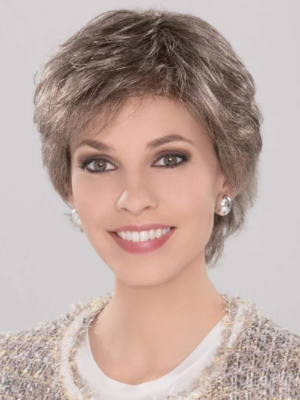 Heat - resistant short wig for easy styling with hot toolsTravel Mono by Ellen Wille | Short Lace Front Wig | CLOSEOUT