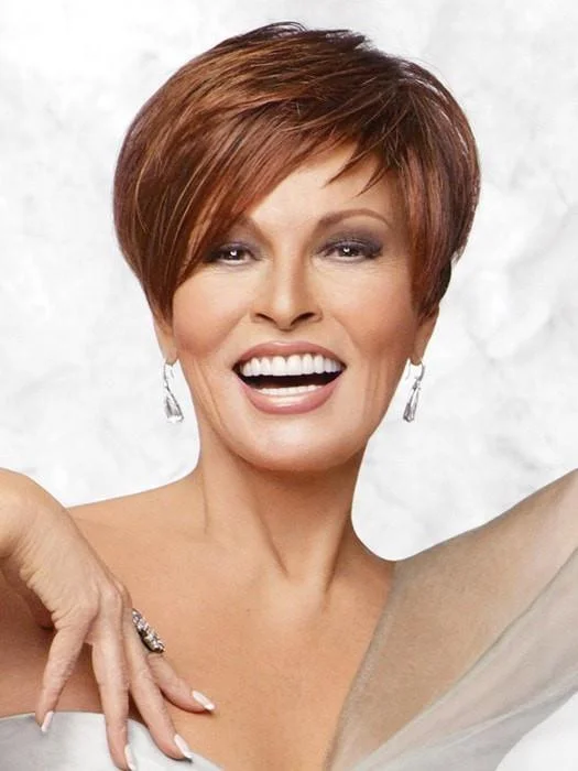 Layered short wig to add volume and dimensionTres Chic by Raquel Welch Wigs | Short Wig | CLEARANCE