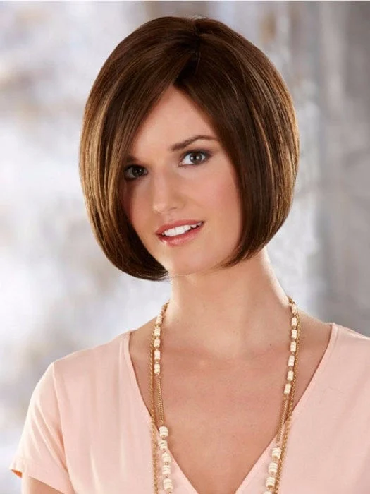 Heat - resistant short wig for easy styling with hot toolsVictoria by Henry Margu | Monofilament Part | CLEARANCE