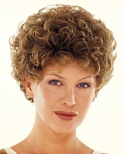 Short wig with a curly texture for a playful and youthful vibeWhim Petite by Gabor | Short Curly Wig | CLOSEOUT