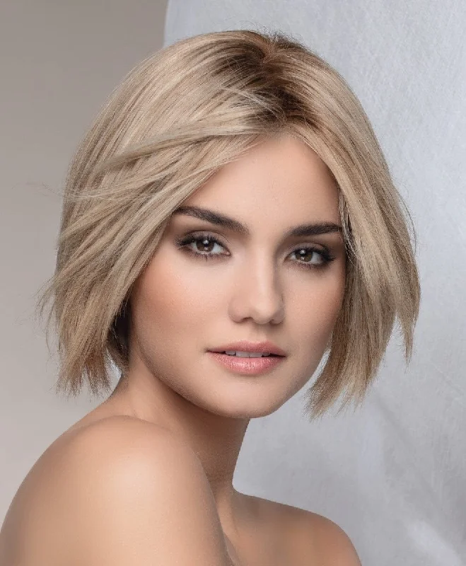 Platinum - blonde short wig for a trendy and eye - catching styleWish Human Hair Wig by Ellen Wille | All Sales Final | Discontinued