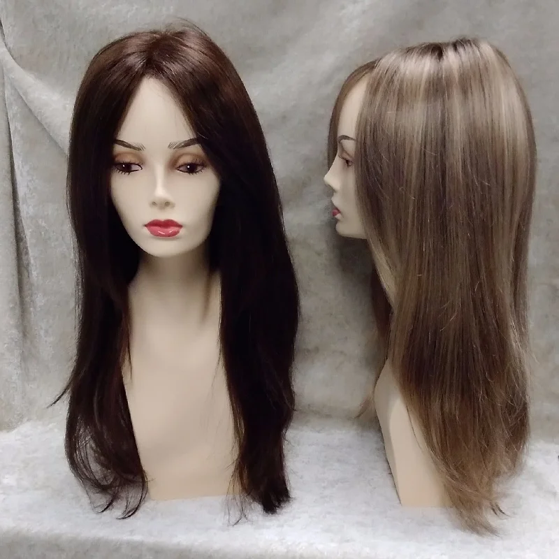 Long - length wig with a pre - plucked hairline for a more natural lookZAYLEE